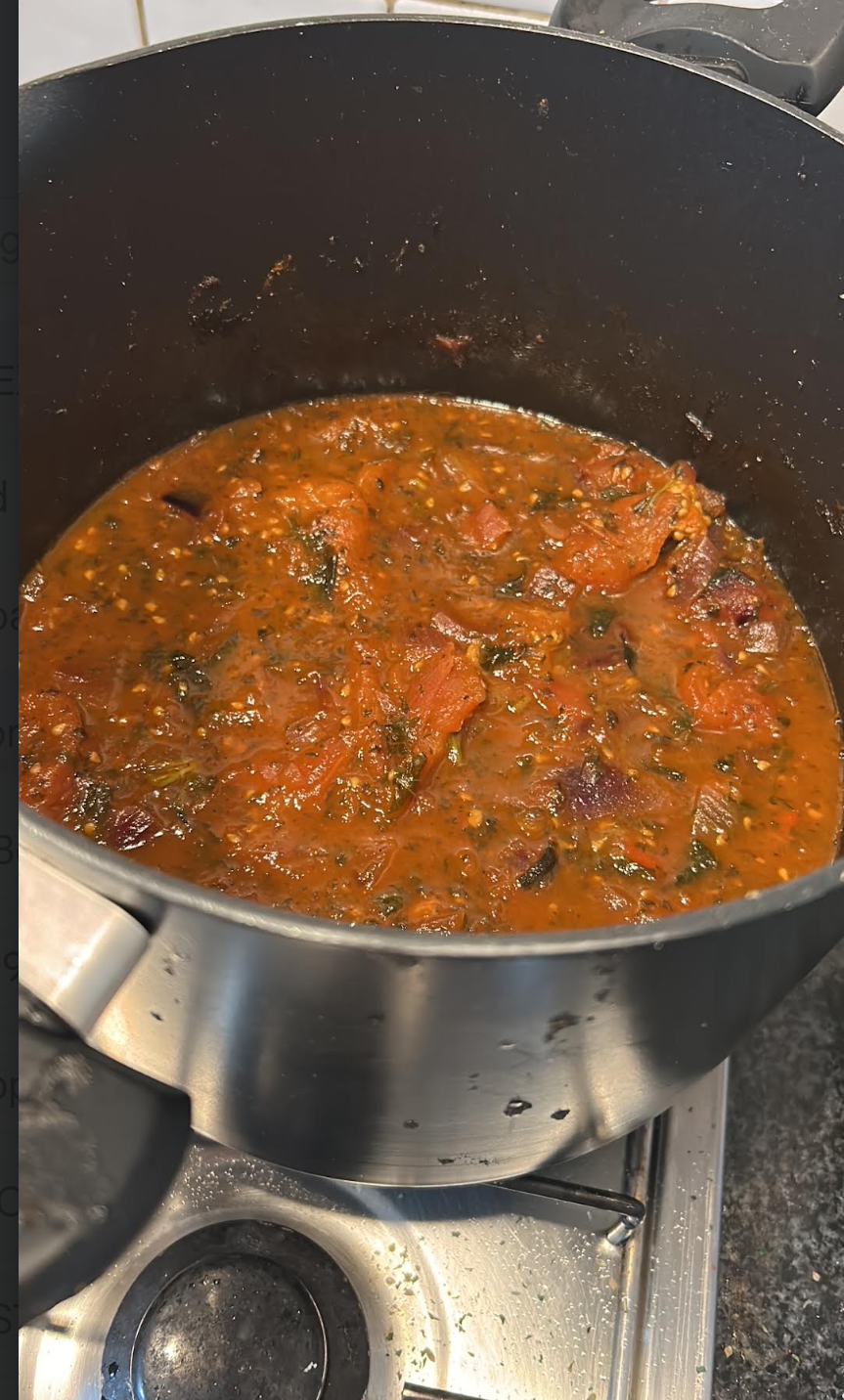 B's kitchen garden tomato & chilli chutney