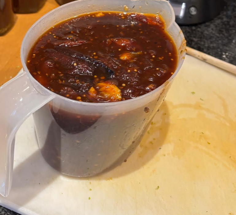 B's kitchen garden apple chutney (sweet & spicy)