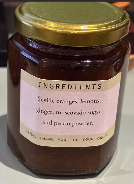 Seville orange, ginger & lime marmalade