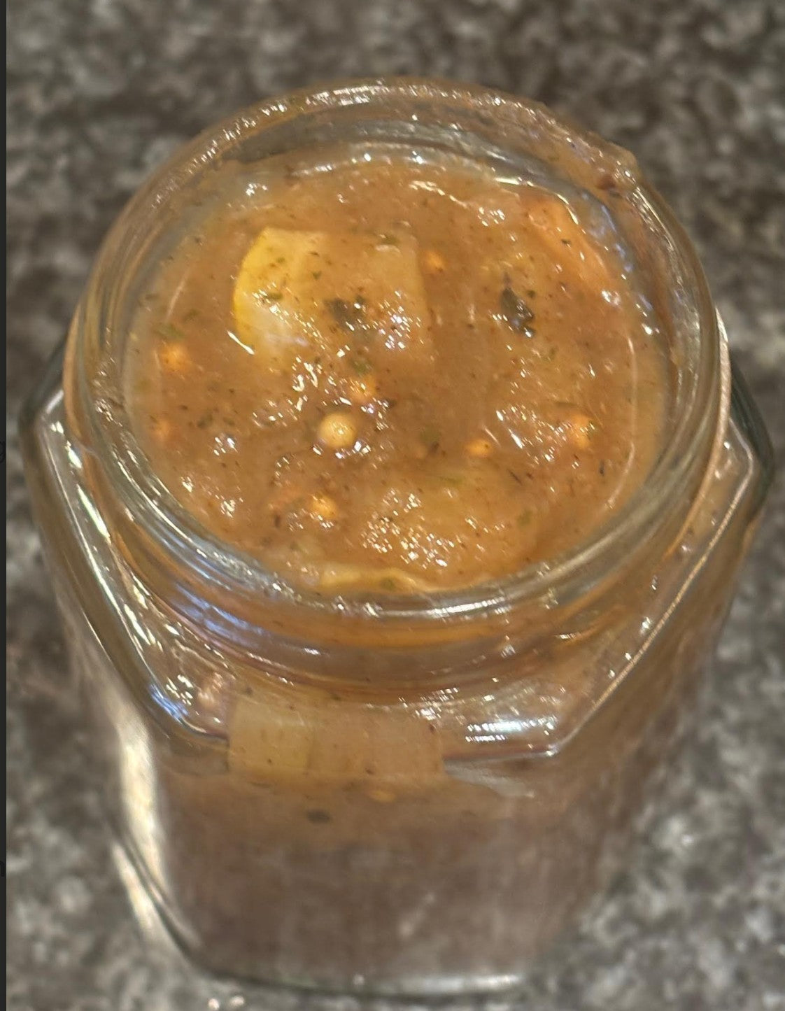 B's kitchen garden apple chutney (sweet & spicy)